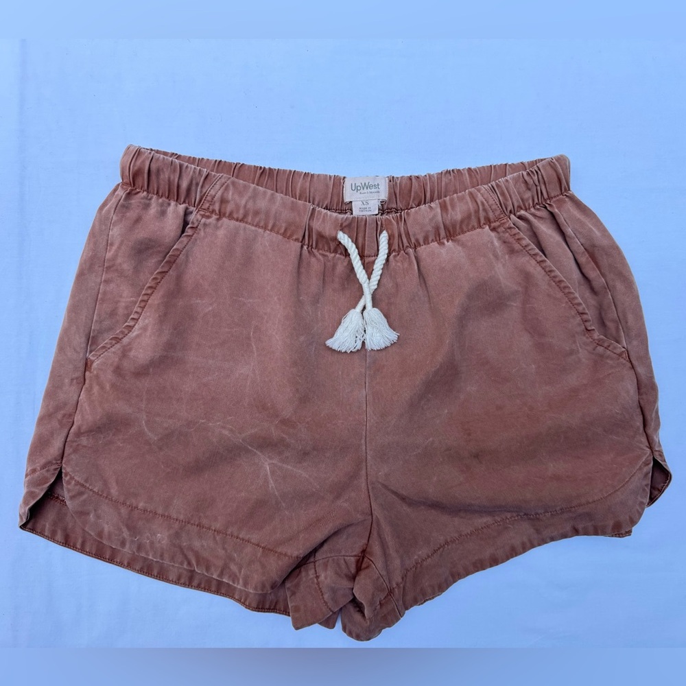UpWest Blush Elastic Waist Tencel All Around Short